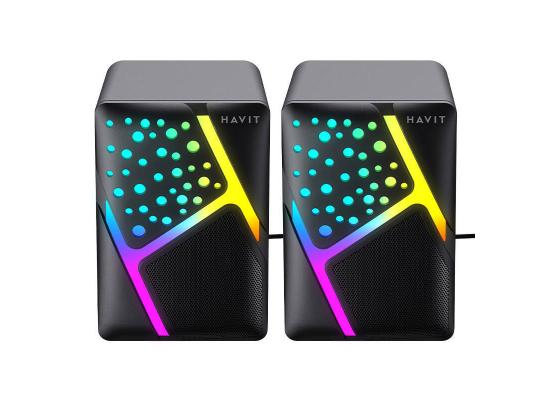 Havit HV-SK763 2.0 RGB USB Black Speaker